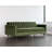Tamsin 87'' Velvet Sofa - Green-8067669