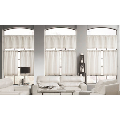Hardman Linen Tailored Kitchen Curtain