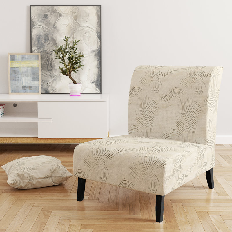 Fauteuil de chambre Abstract, Pantoufle sans accoudoirs