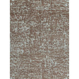 Wool Animal Print Area Rug in Rust/Blue