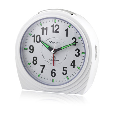 Analogue Quartz Movement / Crystal Alarm Tabletop Clock