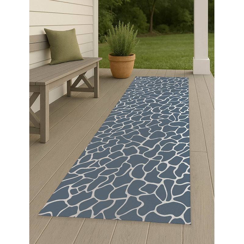 Tapis d'extérieur antidérapant Patch Play, Tapis de couloir 3 pi x 8 pi