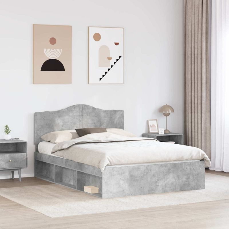 Solid Wood Bed, European Double (140 x 200 cm), Concerte