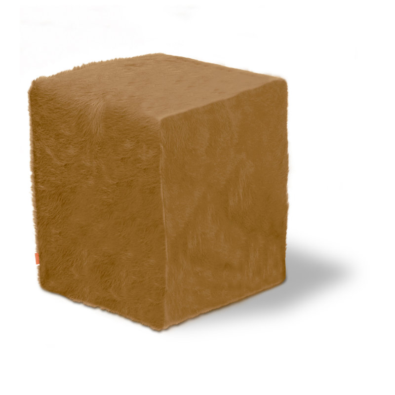 Ottomans Upholstered Ottoman, Camel