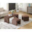 Faux Fur Upholstered Bench-1114302173