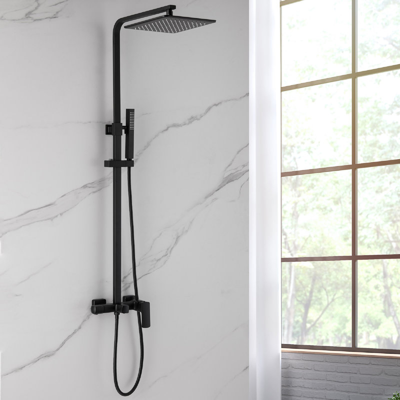 Complete Shower System with Rough in-Valve