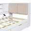 L-shaped Daybed Corner Bed Under-bed Drawers with Storage Bookcase-1905163303-1905163296