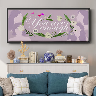 Happy Galentine's Day Collection D- Framed Canvas