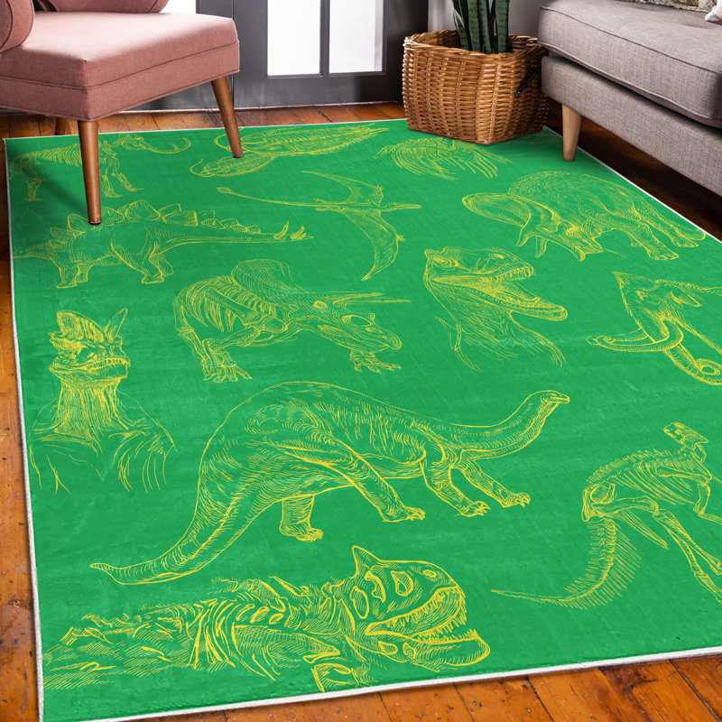 Tapis décoratif Aspremont, Rectangle 4 pi x 5 pi 5 po