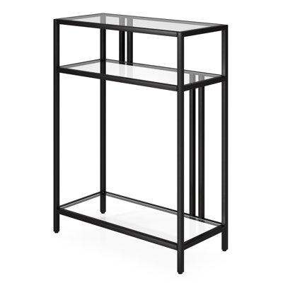 Adamsville 55.9cm Glass Top Console Table