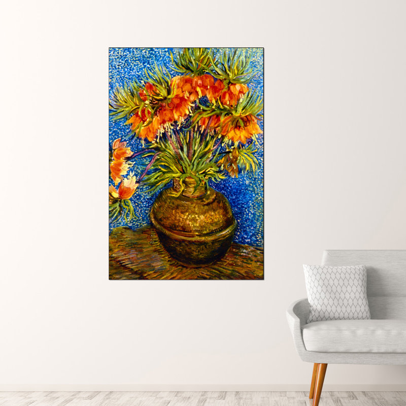 Vincent Van Gogh - Single Picture Frame Print on Wood, 135cm H x 90cm W x 1.8cm D