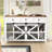 55" W Modern Sideboard With Adjustable Shelves,3 Drawers-644264004