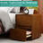 15.8" Wide Fully-Assembled Faux Leather Narrow Nightstand-1191299231-1200938406