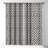 Ninola Design Monochromatic Geometric 1pc Blackout Window Curtain Panel-307440486