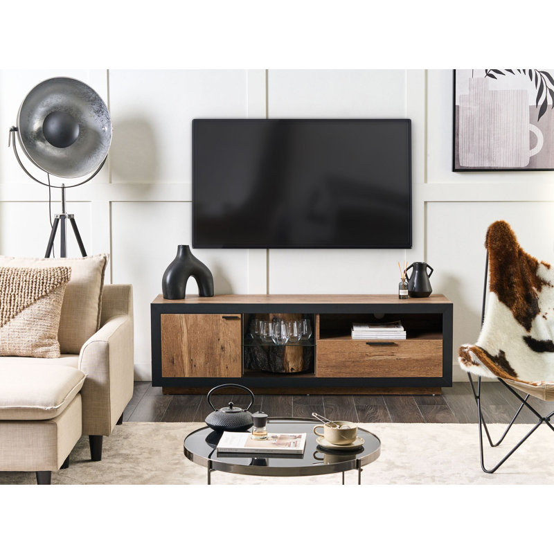 Depelteau TV Stand for TVs up to 55" with Fireplace Included