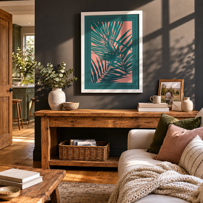Palms Tropical - Framed Print