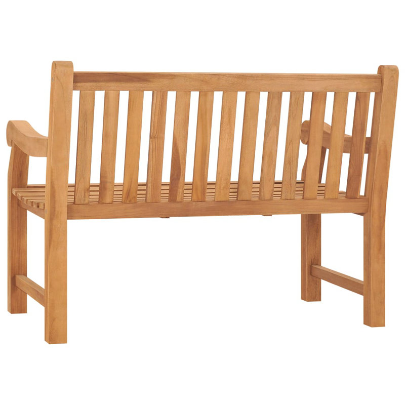 Bryant-Rivers Solid Wood Teak Outdoor Bench