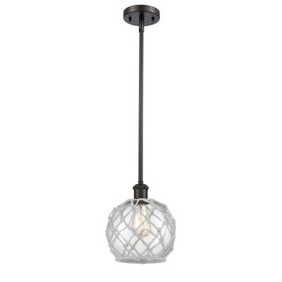 Luminaire suspendu sphère 1 lumière Tobey