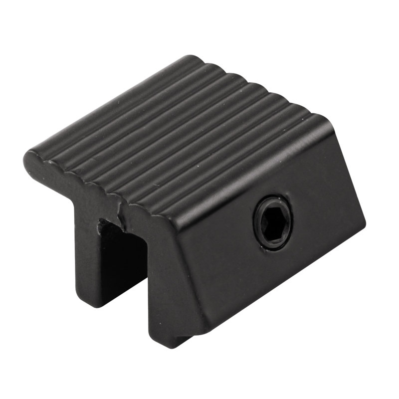 Serrure de fenêtre en aluminium anti-effraction Prime-Line, pour rail 1/4 po, aluminium, Noir