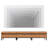 Modern TV Stand With Storage Cabinets For 110-Inch TV, Wooden Entertainment Center Media Console Table With Metal Legs For Living Room, Oak-624782781
