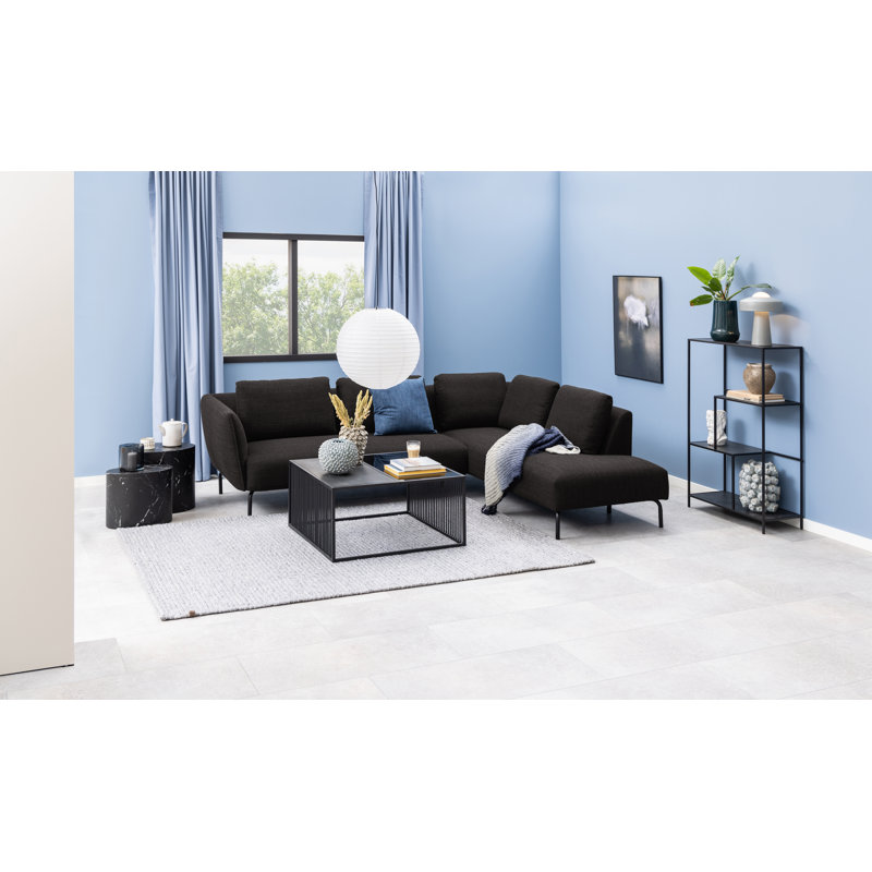 Burmaster Side Table, Black Marble