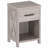 Nightstand Sofa Side Table Rustic End Table w/Drawer Shelf for Living Room-396967791