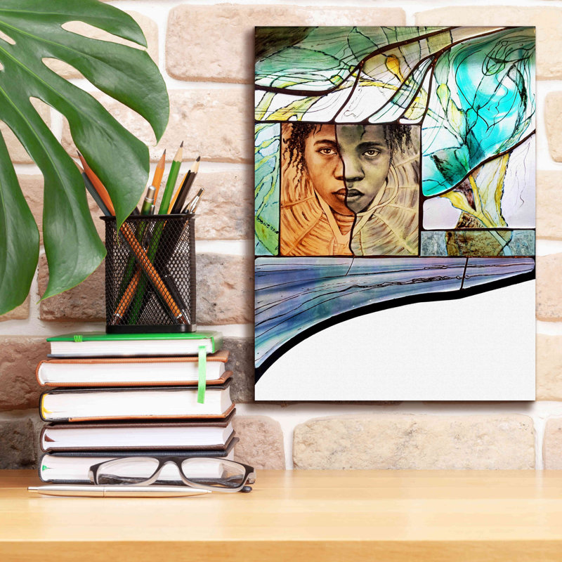 Epic Graffiti 'Voyage' By Rita Shimelfarb, Giclee " Voyage " by Rita Shimelfarb, 16" H x 12" W x 0.75" D