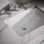 Ladena Vitreous China Rectangular Undermount Bathroom Sink-1016640037