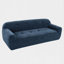 Canapé à 3 places en tissu de chenille Boneless-2008338936