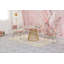 Jacques Pedestal Pristine Engineered Marble Dining Table-927559121