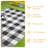 Buffalo Plaid Outdoor Mats Plastic Straw Rug Waterproof Washable Outdoor Rug for Garden Backyard Picnic Camping RV Deck Beach Trailer-1818162794