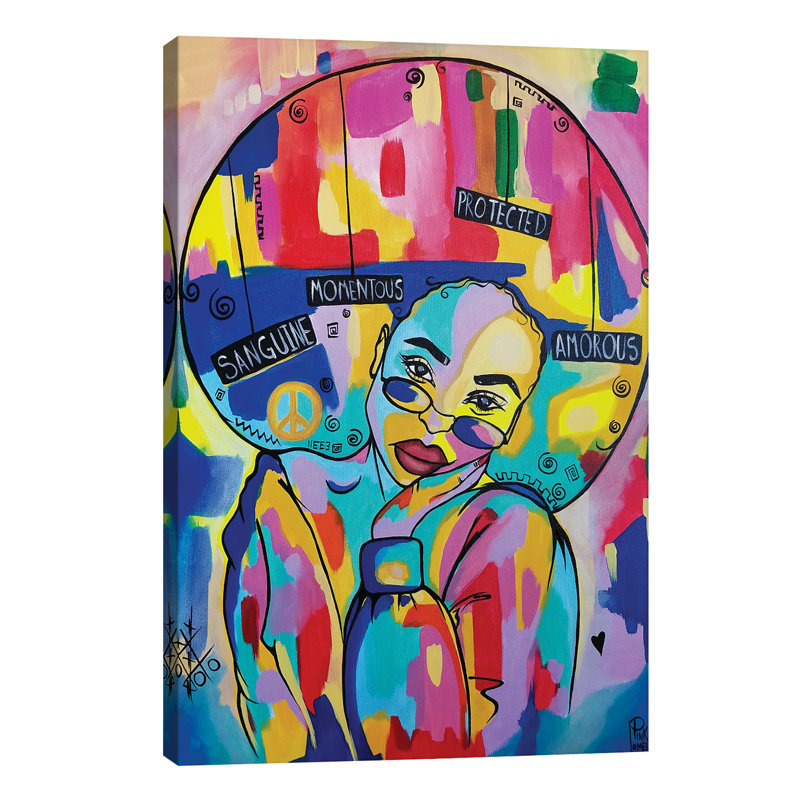 Beauty - Wrapped Canvas Painting, 101.6 cm H x 66.04 cm W x 3.175 cm D