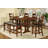 Vanni Upholstered Faux Leather Counter Stool