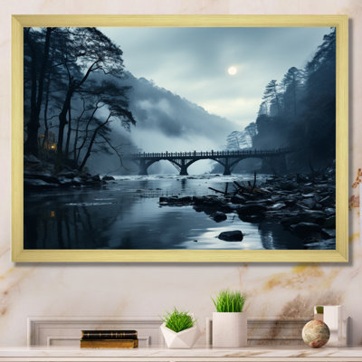 " Blue Bridge In Silence II "