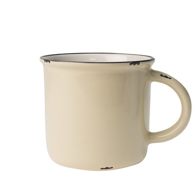 Tinware Stoneware Coffee Mug