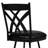 Derya Swivel Counter or Bar Height Armless Bar Stool with Footrest in Faux Leather and Metal-358558531-358519354