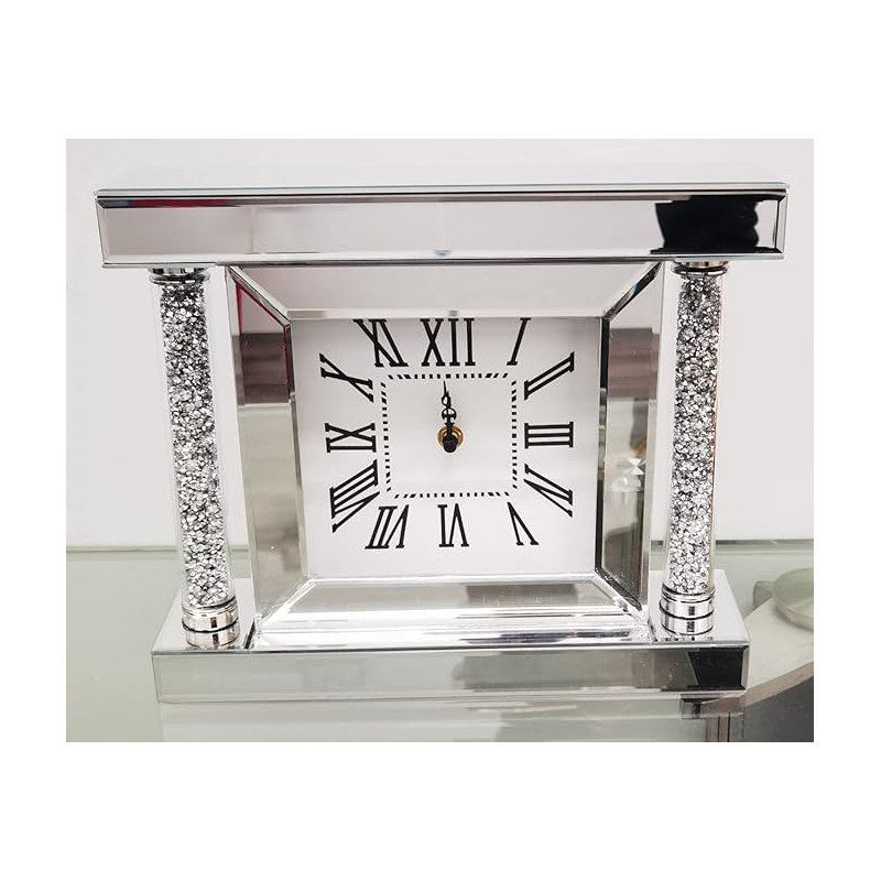 Glass Wall Clock