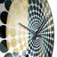 Horloge murale Wayna - Collages abstraits-384583124