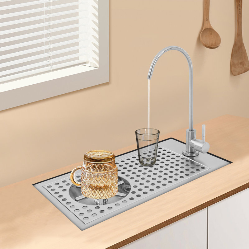 Cup Washer Glass Cleaning Rinser With Faucet