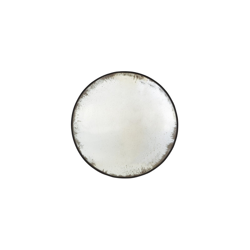 Hines Round Metal Wall Mirror, 24" x 24"
