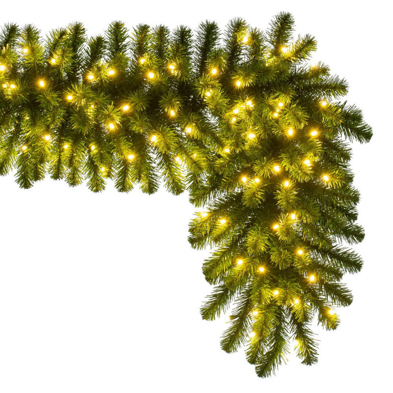 Vickerman 9' x 18" Deluxe Sequoia Garland WA 200WW