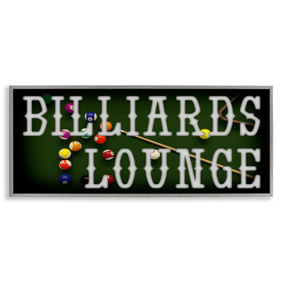 «Billiards Lounge», giclée encadrée par Marcus Prime
