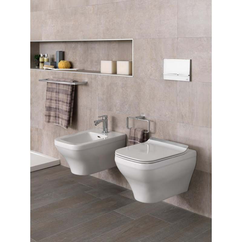 Urban-C 2 Double Wall Mounted Towel Bar, Chrome