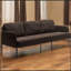 Canapé confortable en tissu de polyester pour divers espaces, rehaussant le style intérieur-252800237
