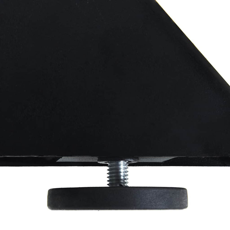 Table Leg, Black, 43cm H x 98cm W x 58cm D
