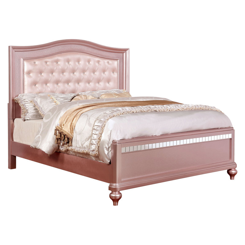 Annistyn Vegan Leather Standard Bed, Queen