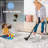 Multi/Contemporary Non-Shedding Living Room Bedroom Dining Home Office Stylish And Stain Resistant Area Rug-834174000