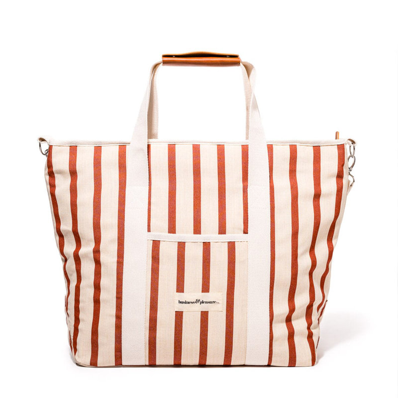 Le sac fourre-tout The Cooler, Rouge / Blanc