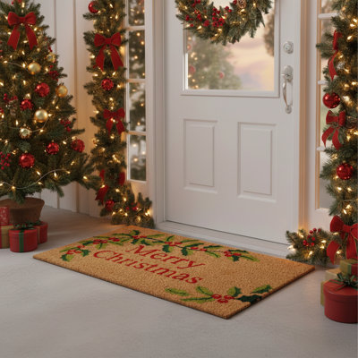 Amiel Non-Slip Christmas Outdoor Doormat