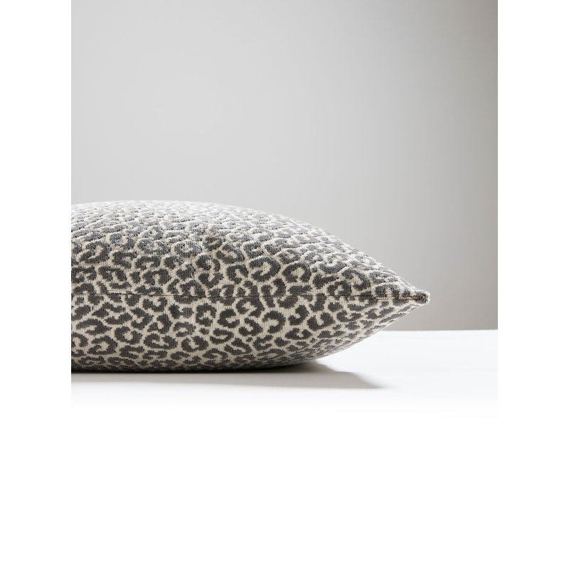 Wild Glamour Lumbar Pillow Cover & Insert, Smoke, 14"H x 22"W, Rectangular
